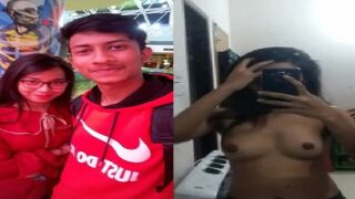College Sex Ladki Small Boobs Showing Lover